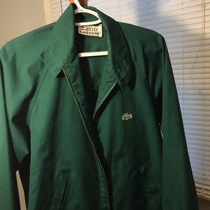*Vintage* 90s, Izod/Lacoste Bomber Jacket